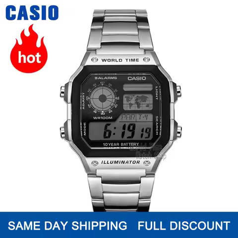 Casio watch Explosion watch men set brand luxury LED military digital watch sport Waterproof quartz 