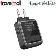 Travelmall 2-in-1 Premium Pro In-Flight Bluetooth Audio Adaptor Receiver & Transmitter