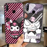 G-18 KuRoMi Tempered Glass Casing for VIVO Y17 Y15S Y30 Y12 Y15 Y19 Y81s Y17S Y81 Y12i Y50 Case