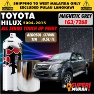 TOYOTA HILUX GEN 7 2004-2015  🚗 DIY Touch Up Paint Aikka Spray 370ml 0.5L 1L Cat Spray Kereta Toyota