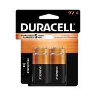 Duracell - CopperTop 9V Alkaline Batteries - long lasting, all-purpose 9 Volt battery for household 