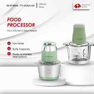 Swiss Thomas Chopper Food Processor 2L 3L Blender Mini Pounder Food Chopper Grinders Machine Electri