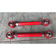 REAR TOE CONTROL ARMS FOR 93-97 MAZDA RX7 RX-7 FD FD3S 13B 1.3L TURBO rear arms RED REAR CAMBER ARMS