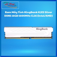 KingBank KJXS Silver DDR5 Computer Ram 16GB 5600MHz CL36 (Intel/AMD) - Genuine Product