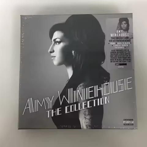 R&B Amy Winehouse Music CD The Collection Album Back to Black 5pcs Music Record Cosplay Walkman Car 