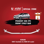 Ultra Racing | Peugeot 308 T9 1.6T '13 (2WD) - Front Strut Bar 2 Points