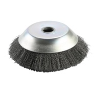 EW02-200 Wire brush cup for scrubbing the floor, for lawn mowers, size 4 / 5 / 6 / 8/10 inches, wire