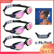 Adults Swim Goggles Anti Fog Swimming Goggles Waterproof HD Swim Glasses Adjustable UV Protection Sw