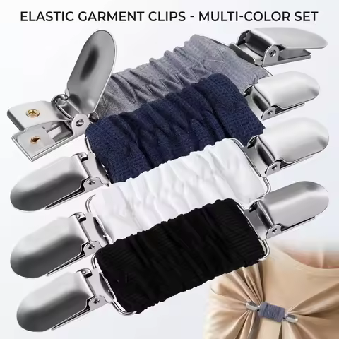 2Pcs Dress Cinch Sweater Clips Waist Cincher Clip Travel Hat Cinch Tightening Clothes Cardigan Sweat