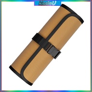 kiss Roll Up Utility Bag for Repair Gear Cloth Storage Pouch with 6 Slots Center Clip Closure 17 91 