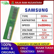 RAM PC SAMSUNG DDR4 4GB 2400MHz PC 19200 1.2v ORIGINAL RAM COMPUTER DDR4 4GB LONGDIMM DDR4 RAM