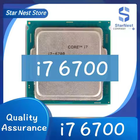 Nice! Used! Core i7 6700 3.4GHz 4-Core 65W CPU Processor LGA 1151