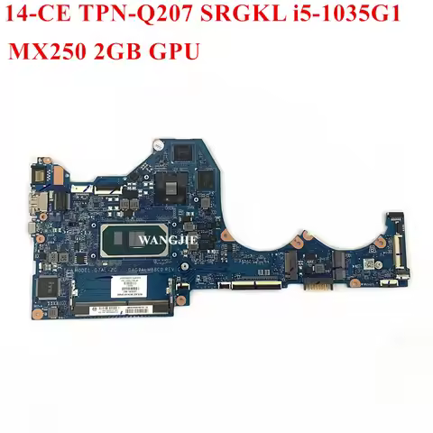 DAG7ALMB8C0 G7AL-2G For HP Pavilion 14-CE TPN-Q207 L67078-601 L67079-601 L88220-601 SRGKL i5-1035G1 