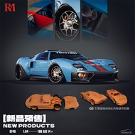 Rhino Model RM 1:64 GT40 Blue Limited999 Diecast Model Car