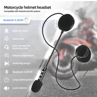 SK-33 Bluetooth 5.2 Motorcycle Headset Handsfree Call Kit Wireless Earphone Stereo for Rider MP3 Music Player