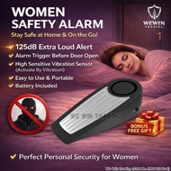 Safety Alarm for Women Safety Alarm Door Step Alarm Door Stop Alarm 120dB Keychain Alarm Security