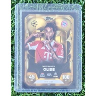 100% AUTHENTIC PANINI TOPPS FOOTBALL SPECIAL 100 CLUB MICHAEL OLISE BAYERN LIMITED EDITION + TOPLOAD