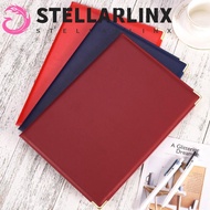 STELLARLINX A4 Agreement Folder, PU Leather Protective Certificate Diploma Cover, Durable Corner Slo