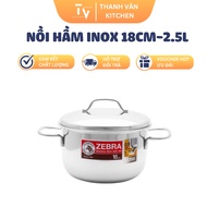 Extreme Infinity 5L - 22cm 304 stainless steel multi-purpose pot with 3 stainless steel bottom and l