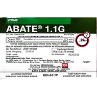 BASF ABATE 1.1 g / ubat jentik jentik ( 10 g X 10 sheets )