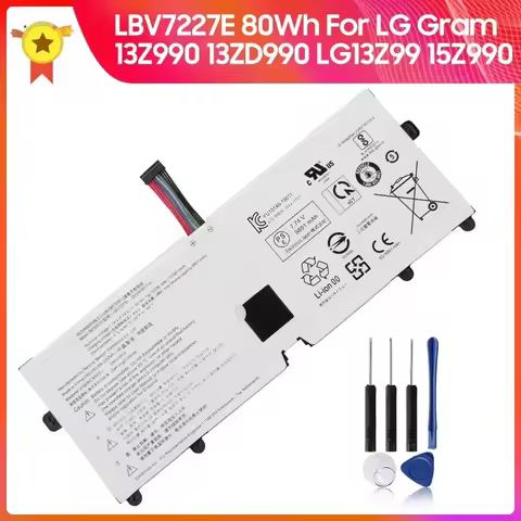 LBV7227E Replacement Battery For LG Gram 13Z990 13ZD990 LG13Z99 17Z990 17ZB990 15Z990 15ZB990 15ZD99