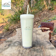 Ly nhựa 2 lớp Macaron HAP533 Lock&Lock kèm ống hút p3hstore