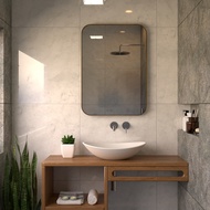 SquareCermin 50x100 cm | Slim Frame