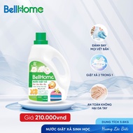 Nước Giặt Xả Công Nghệ Sinh Học Bell Home Xanh Hương Lộc Biếc 36KG