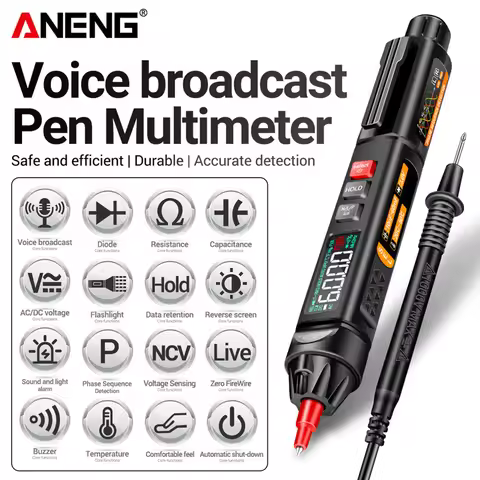 ANENG VC1019/A3005/A3009 PRO Multimeter Voltmeter Smart Digital Multimeter Pen Voltage Tester Smart 