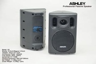 Speaker pasif 6 inch ashley U 6 original sepasang