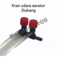 MERAH 2-hole aerator faucet 2-way aerator faucet/ 2-way air faucet/ red aerator