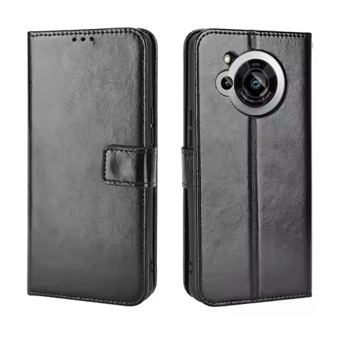 For Sharp Aquos R7 Case Luxury Flip PU Leather Wallet Lanyard Stand Case For Sharp AquosR7 R 7 Phone