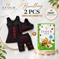 HIJAU EFOUR - corset 1 and efour tea green 1