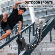 GoPro Bike Motorcycle Car Mount Adjustable Flexible Gooseneck Clamp Clip for GoPro Hero12 11 10 9 8 