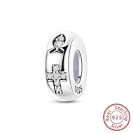 New Original Charms Beads 925 Sterling Silver Whale Cross Butterfly Medusa Charm Fit Bracelet Bangle