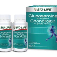 BioLife Glucosamine with Chondroitin 90sx2 EXP: 18/08/2025