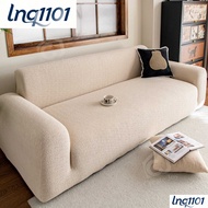Plain Color Anti Scratch Sofa Cover Full Set 1 2 3 4 Seater Anti Slip Sofa Cover Elastic Sofa Pad ln