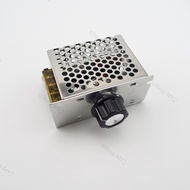 Electronic Volt Dimmer Thermostat 4000W 220V AC SCR Voltage Regulator Dimmer Electric Motor Speed Co