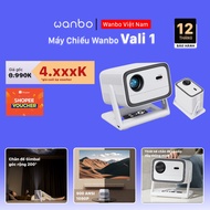 Wanbo Suitcase 1 Projector - Brightness 900ANSI, AndroidTV11, Integrated Gimbal 200 stand