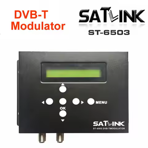 HD to dvb-t Original Satlink ST-6503 DVB-T Modulator H.264 encoding DVB-T modulator DVB-T AV Router 