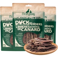 MeatyWay Duck Jerky Tenders Dog Treats, Duck Breast Tenders, High Protein, Low Fat, 100% Natural Gra