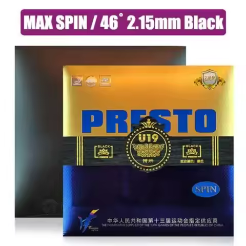 Friendship 729 PRESTO MAX Spin / Speed Table Tennis Rubber Professional Pips in Non-Sticky Ping Pong