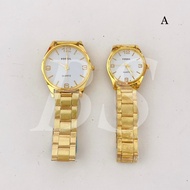 ♞BS Fossil Simple Plain Men Women Couple Metal Watch [2 designs]