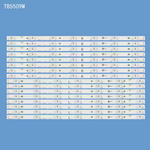 LED strips for PANASONIC TV TX-55DX600E TH-55DX650M TX-55AX630B TX-55DS500E TB5509M V0 00 TB5509M V1