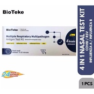 (EXP : 7/2026) BIOTEKE 4 IN 1 Covid Influenza Test Kit / (EXP : 7/26） LONGSEE 3 IN 1 Covid Influenza