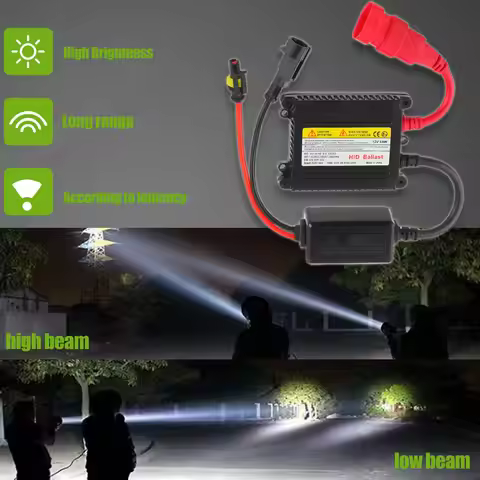 2 Pcs HID Ballast Super Slim 55W Car Xenon Light Stabilizer DC 12V for D1 D2 D3 D4 H1 H4 H3 H7 H8 H9