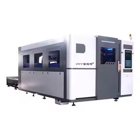 Fiber Laser Cutting Machine Enclosed Dust Cover Laser Cutting Machine Cnc Fiber Laser Cutting Machin