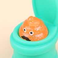 Tlapu Creative Squeeze Colored Creative Toilet Stool Toys Carry Around Jokes