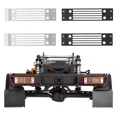 1 Pair Metal Protection Net Cover for 1/10 RGT EX86190 EX86020 LC76 LC71 Accessories