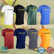 MAXX badminton jersey / baju training kit / gym jogging volleyball wear / active wear / volleyball hockey basketball